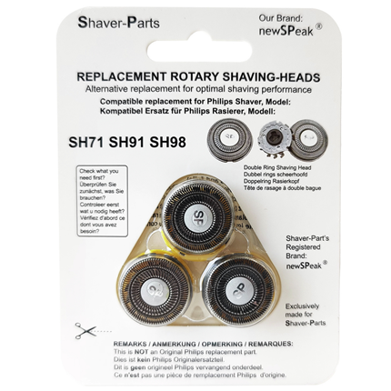 Shaver Parts Scheerkop voor Philips SH71/SH91/SH98