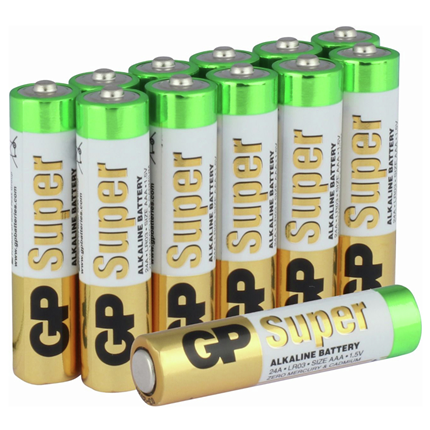 GP AAA 12 stuks Super Alkaline Batterij