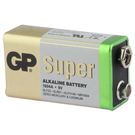 GP 9V Super Alkaline Batterij