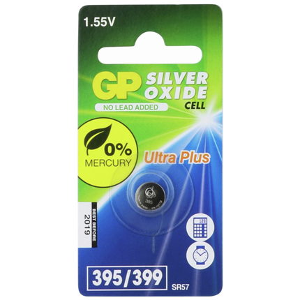 GP SR57 Knoopcel Zilveroxide Batterij