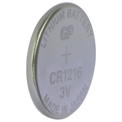 GP CR1216 Knoopcel Lithium Batterij