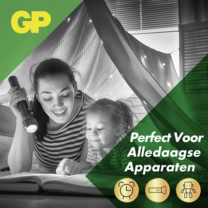GP D 2 stuks Super Alkaline Batterij
