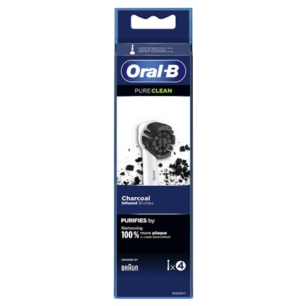 Oral-B tandenborstels Pure Clean 4 Stuks Wit