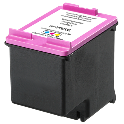 RecycleClub Cartridge compatible met HP 305 XL Kleur met Inkt Level Management