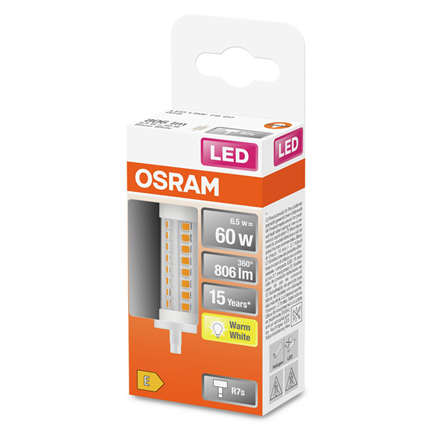 Osram ledlamp R7S 7W 806Lm Line
