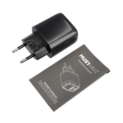 MustHavz USB Thuislader 20W + Power Delivery Zwart