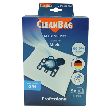 Cleanbag Stofzuigerzakken M158MIE Pro 5 stuks