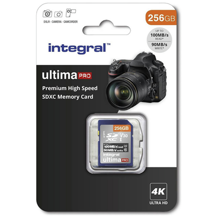 Integral Secure Digital kaart 256GB SDXC V30