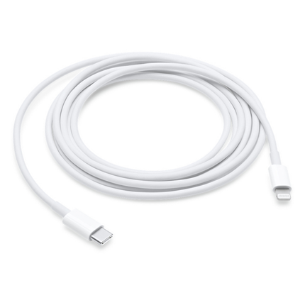 Apple Adapterkabel USB-C (M) - Lightning (M) 2.0 m Wit
