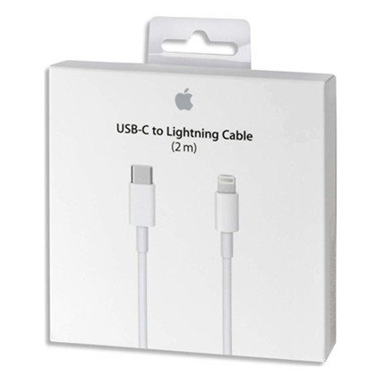 Apple Adapterkabel USB-C (M) - Lightning (M) 2.0 m Wit