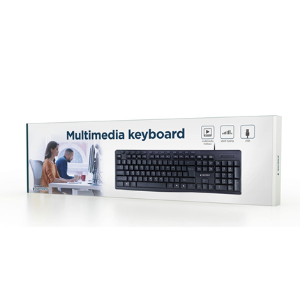 Gembird Multimedia Toetsenbord USB