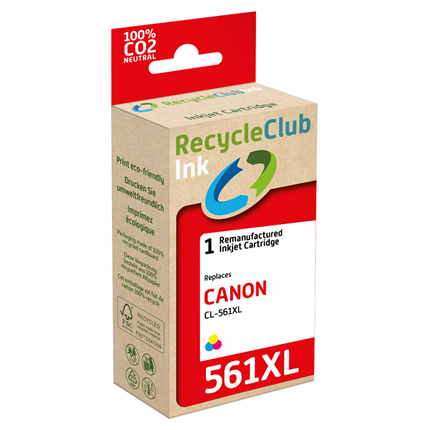 Recycle Club Cartridge compatible met Canon PG-561XL Zwart