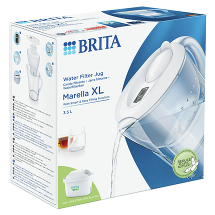 Brita Waterfilterkan Marella Cool 3,5L Wit