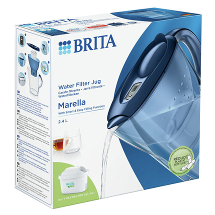Brita Filterkan Marella Cool Blauw 2,4L