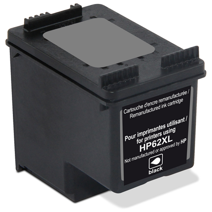 RecycleClub Cartridge compatible met HP 62 XL Zwart