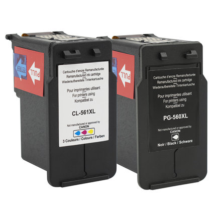 RecycleClub Cartridge compatible met Canon PG-560 XL/CL-561 XL Multipack
