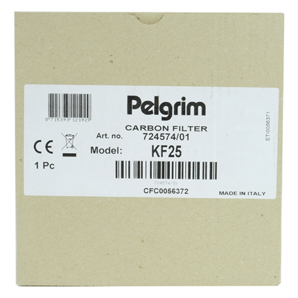 Pelgrim Koolfilter rond KF25