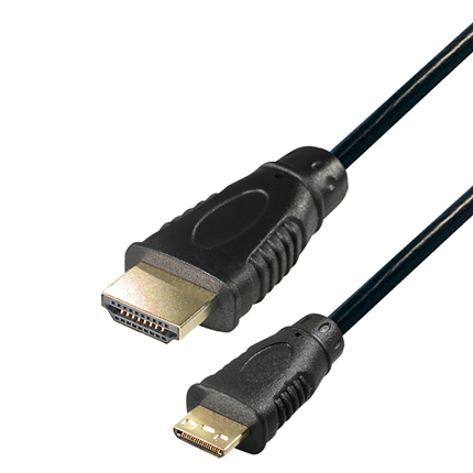 Scanpart Aansluitkabel HDMI (M) - Mini HDMI (M) 1,5m Zwart