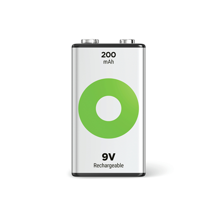 GP ReCyko 9V 200 mAh Oplaadbare NiMH Batterij