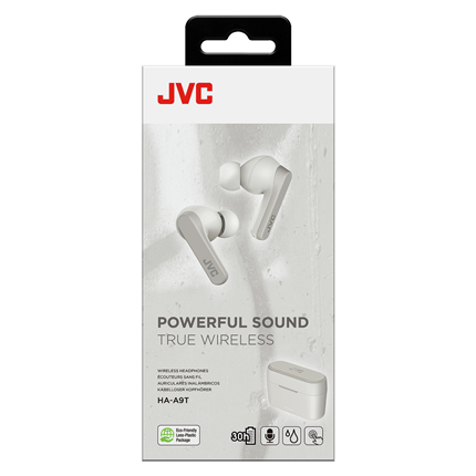 JVC Powerful Sound True Wireless in-ear hoofdtelefoon wit HA-A9T