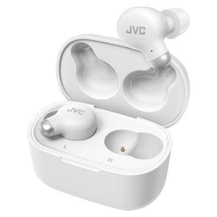JVC Memory Foam Earbuds met Noise Cancelling in-ear hoofdtelefoon wit HA-A25T