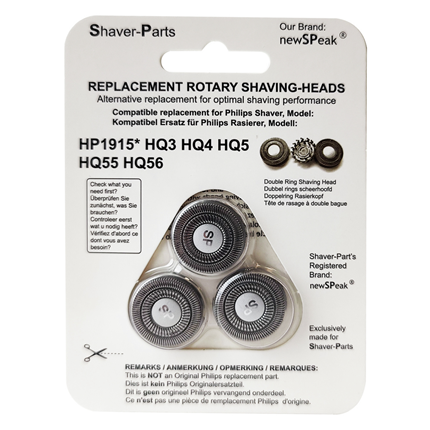Shaver Parts Scheerkop voor Philips HQ3/HQ4/HQ5/HQ55/HQ56