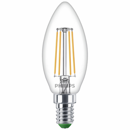 Philips LED lamp E14 2,3W 2700K Kaars Filament