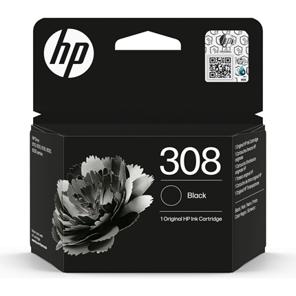 HP Cartridge 308 Zwart