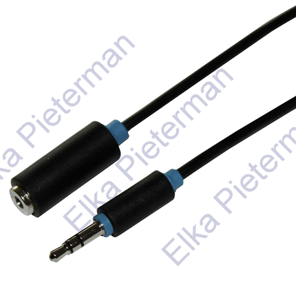 Scanpart Verlengkabel 3.5 S(M)-(F) Recht 1m