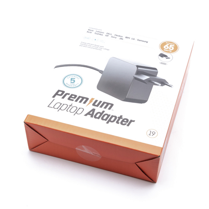 PREMIUM Laptop voeding USB-C 65W geschikt voor o.a. Asus/Lenovo/DELL/ACER/HP/Sony