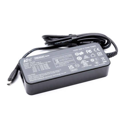 PREMIUM Laptop voeding USB-C 100W geschikt voor Asus/Medion/LG/Toshiba