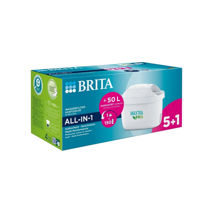 Brita Filterpatronen Maxtra Pro Pure Performance 5 +1 gratis