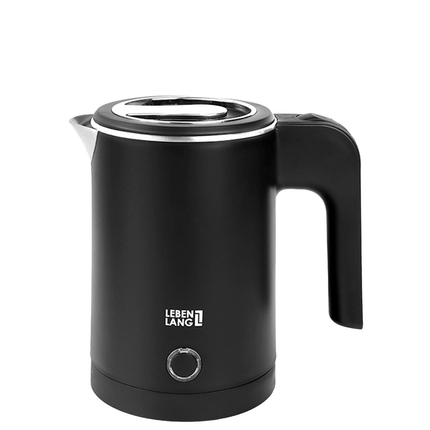 Lebenlang LBL2319 Reis Waterkoker Zwart 0,5 L