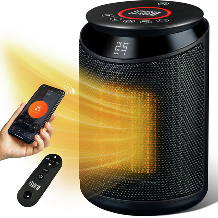 Lebenlang LBE0279 Keramische Wifi Ventilatorkachel met App en Afstandsbediening