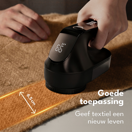 Lebenlang LBL105 Pluizentondeuse Oplaadbaar Zwart