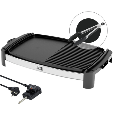 Lebenlang LBG8588 Reis Tafelgrill RVS incl Grilltang