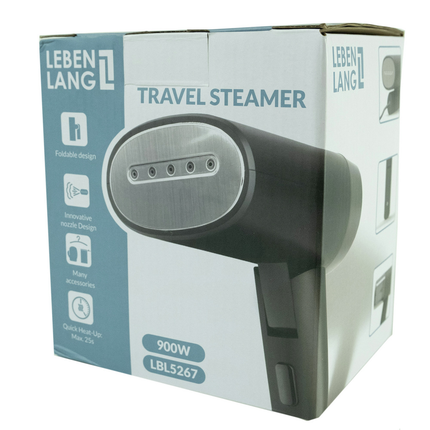 Lebenlang LBL5267 Reis Handstomer Opvouwbaar Zwart