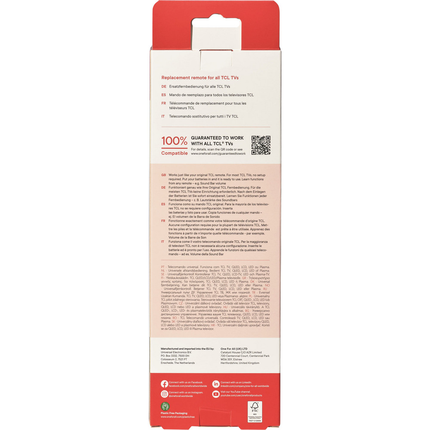 One For All Afstandsbediening TCL URC4922