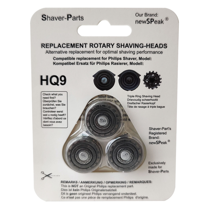 Shaver Parts Scheerkop voor Philips HQ9