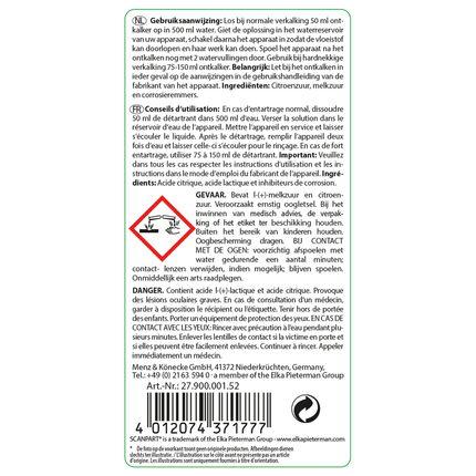 Scanpart Ontkalker Espressomachine
