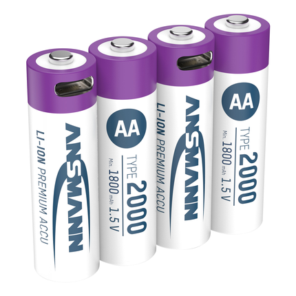 Ansmann Oplaadbare batterij AA 2000mAh