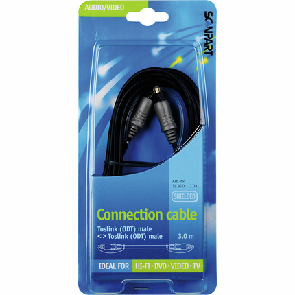 Scanpart Aansluitkabel Toslink (M)-(M) 3m