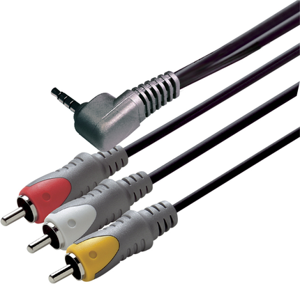 Scanpart Aansluitkabel 3.5 S(M)-3xTulp 2,5m