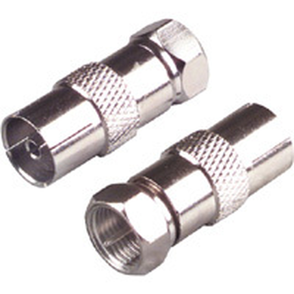Scanpart Antenne Adapter F-Connector(M)-9.5mm(F)