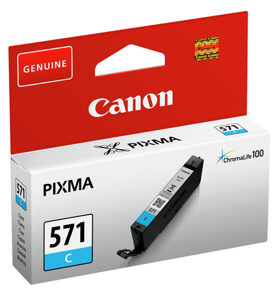 Canon Cartridge CLI-571 Blauw