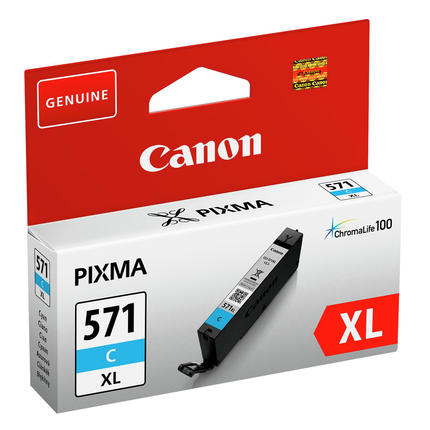 Canon Cartridge CLI-571 XL Blauw