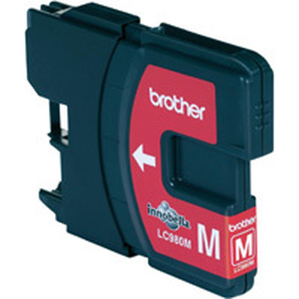 Brother Cartridge LC980 Rood