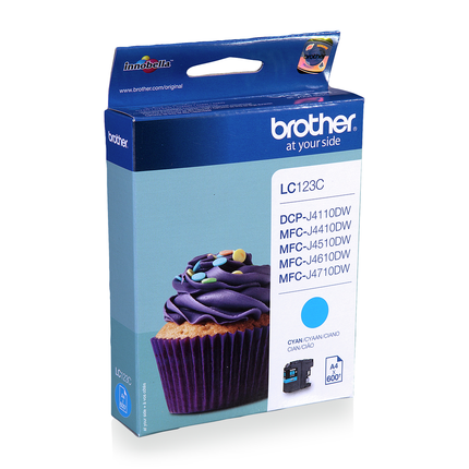 Brother Cartridge LC123 Blauw
