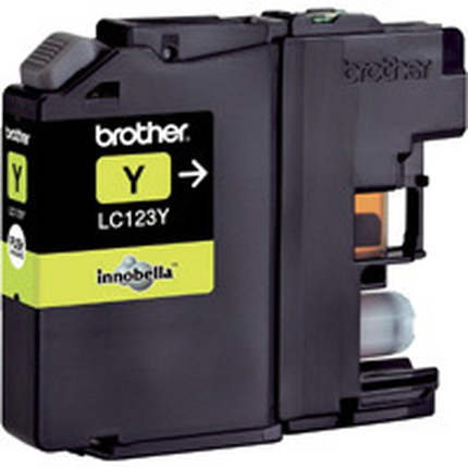 Brother Cartridge LC123 Geel