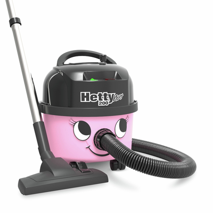 Numatic Stofzuiger Hetty Next HVN208-11 Roze + 10 Stofzuigerzakken